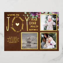 Foil PHOTO CHRISTMAS HELGDAGARS NEW YEAR 2022 2023