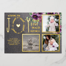 Foil PHOTO CHRISTMAS HELGDAGARS NEW YEAR 2022 2023