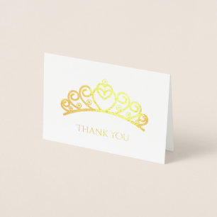 Foil Tiara Mini Card Folierat Kort