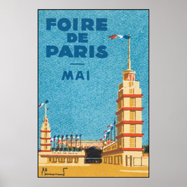 Foire De Paris Poster (Framsidan)