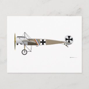 Fokker E-1 Eindecker Vykort