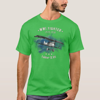 Fokker WWI Fighter-flygplan T Shirt