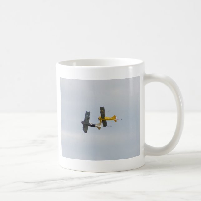 Fokkeren D.VII modellerar i flyg Kaffemugg (Höger)