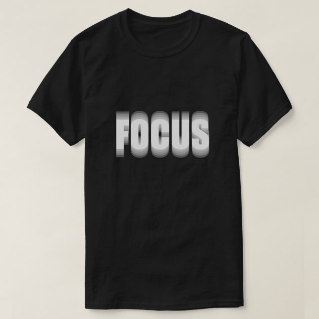 Fokus optisk Illusion Focus Trippy Illusion T Shirt (Design framsida)