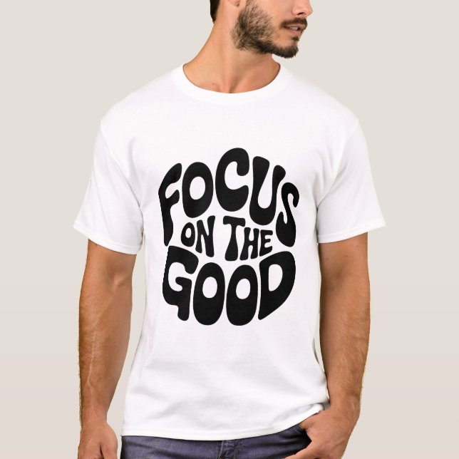Fokus på Bra Motivational Tee (Framsida)