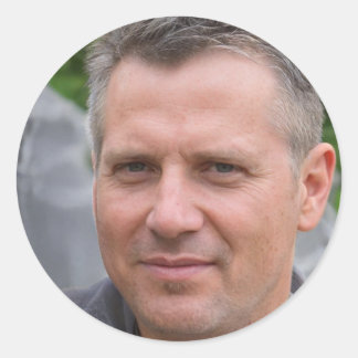 Fokus på Bra Runt Klistermärke