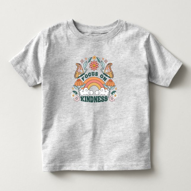 Fokus på skindness Groovy Graphic T Shirt (Framsida)
