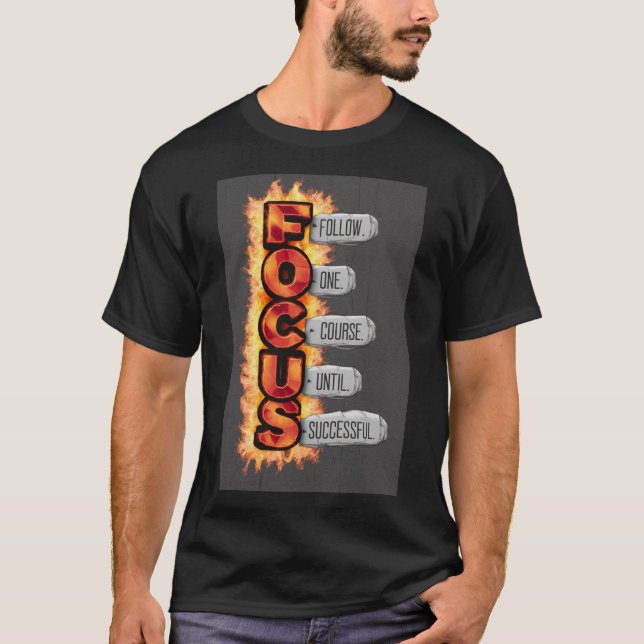 Fokus T Shirt (Framsida)