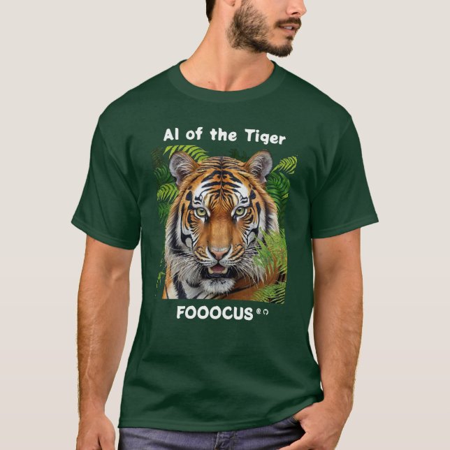Fokus - tigerns AI T Shirt (Framsida)