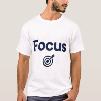 Fokus – Typsnittsdesign för mål T Shirt