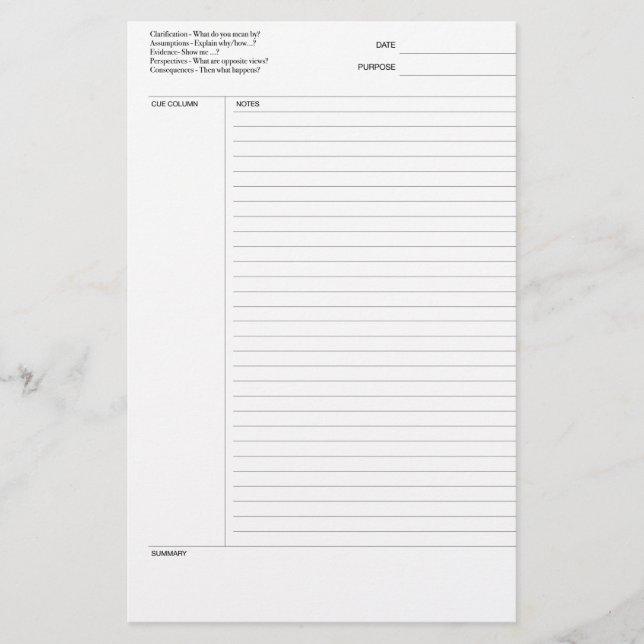 Fokusanteckningar (Framsida)