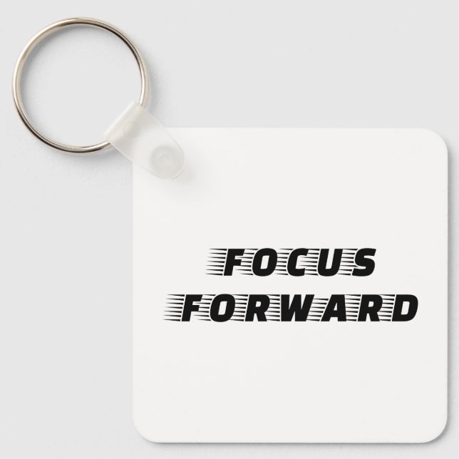 Fokusera framåt nyckelring (Framsida)