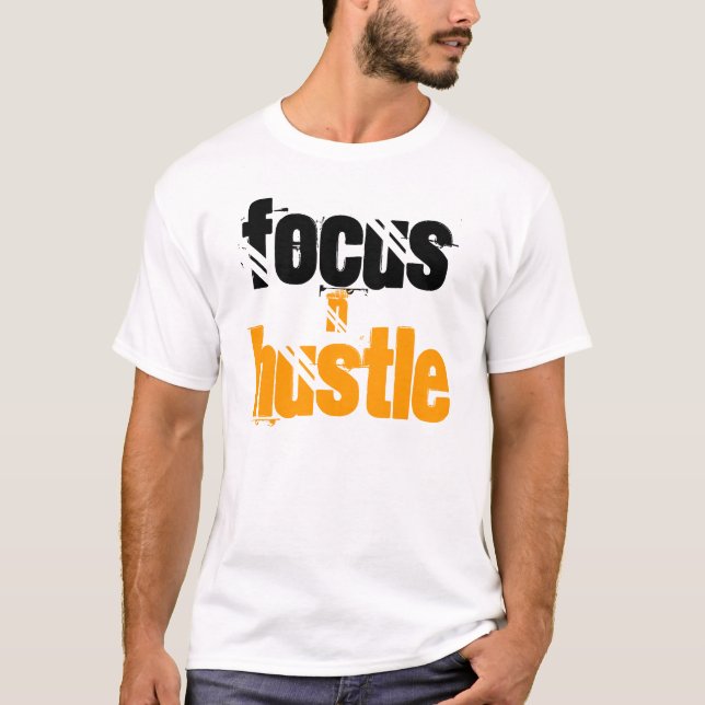 Fokusera & Hustle Tröja (Framsida)