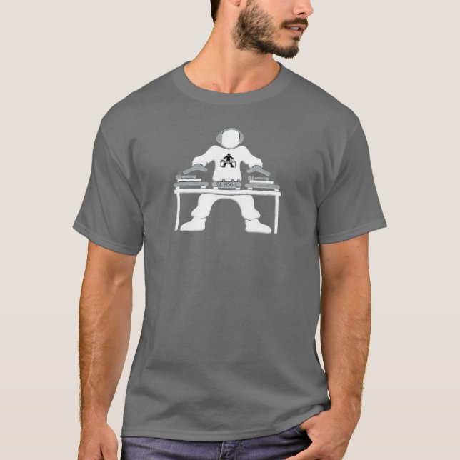 Fokusera logotypvit tee shirt (Framsida)