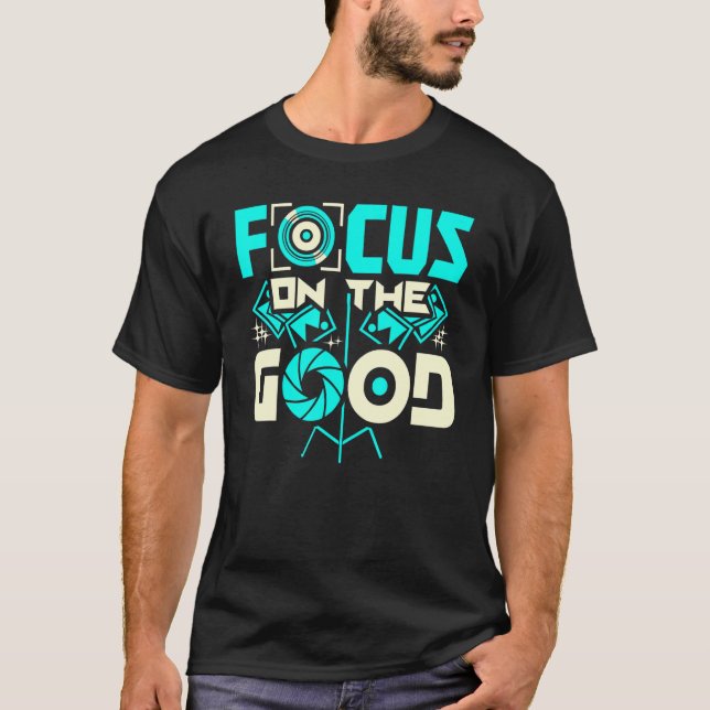 Fokusera på Bra fotograf 3 T Shirt (Framsida)