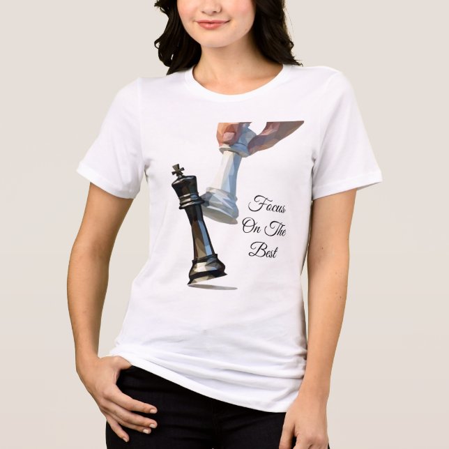 Fokusera På Det Bästa T Shirt (Framsida)