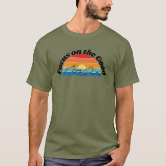 Fokusera på det goda | Positiva vibrationer Inspir T Shirt