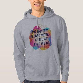 Fokusera på framsteg, inte perfektion, sweatshirt