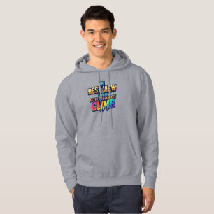 Fokusera på framsteg, inte perfektion, sweatshirt