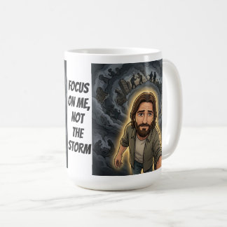 Fokusera på mig kaffemugg