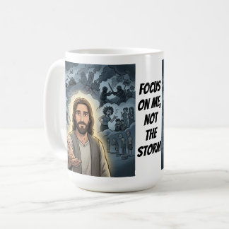 Fokusera på mig kaffemugg