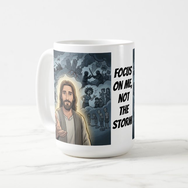 Fokusera på mig kaffemugg (Framsida vänster)