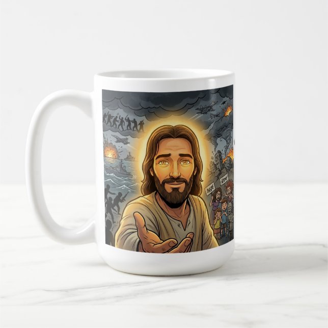 Fokusera på mig kaffemugg (Vänster)