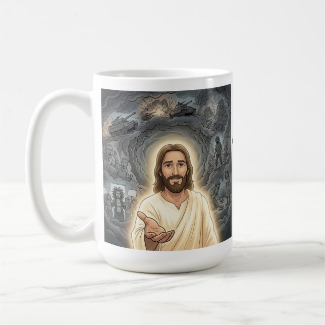 Fokusera på mig kaffemugg (Vänster)