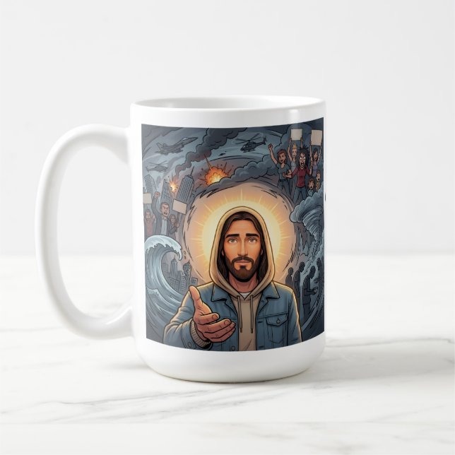 Fokusera på mig kaffemugg (Vänster)