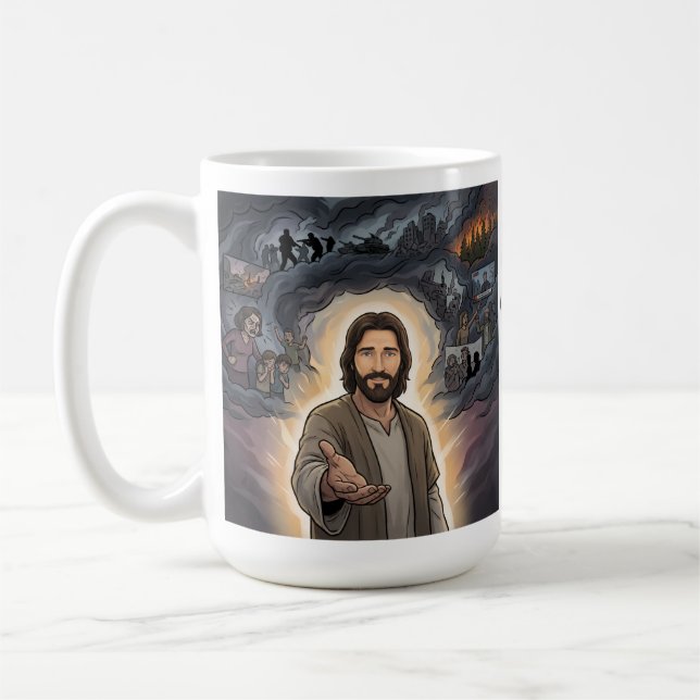Fokusera på mig kaffemugg (Vänster)