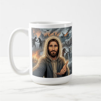 Fokusera på mig kaffemugg