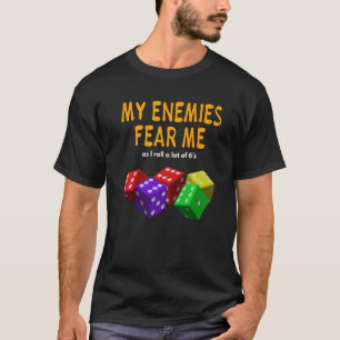 Fokusera på spel och skrämma mina fiender att jag t shirt