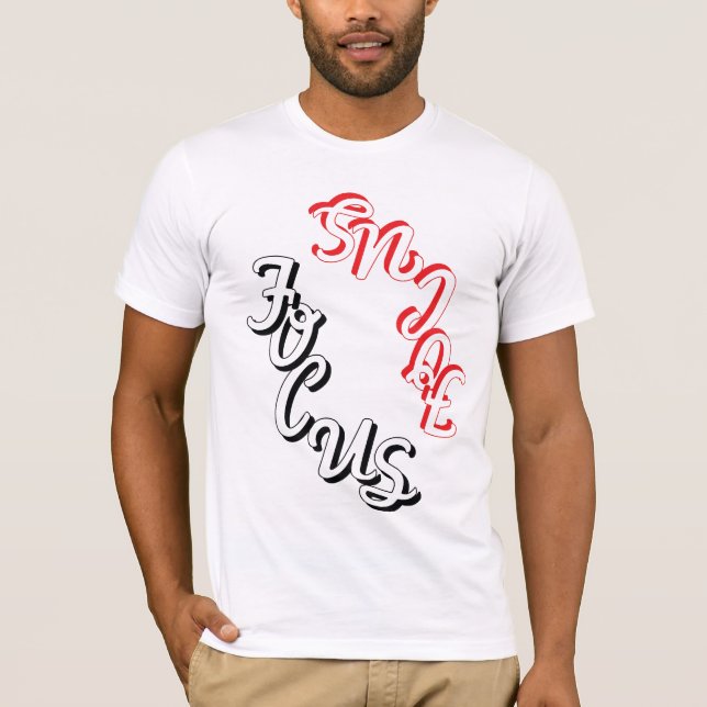 Fokusera T-shirt (Framsida)
