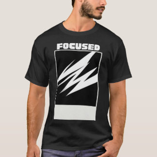 Fokusera T-Shirt – Minimalistisk Motiverande Stree