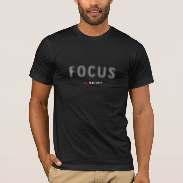 Fokusera T-tröja Tee Shirt (Framsida)