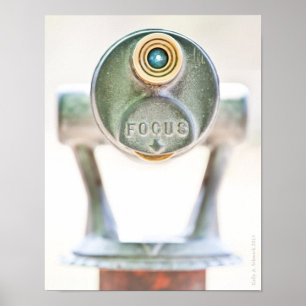 Fokusera vid Kelly Schwark Poster