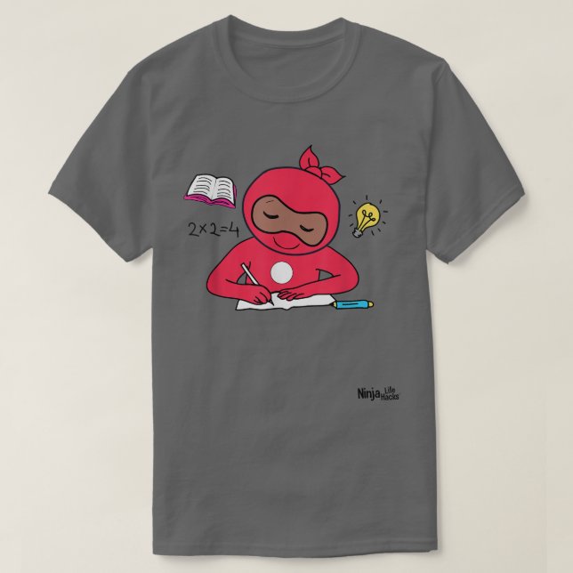 Fokuserad Ninja T Shirt (Design framsida)