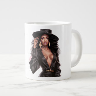 fokuserad och fantastisk Mugg Jumbo Mugg