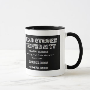 Fokuserad & oförskräckt kaffemugg