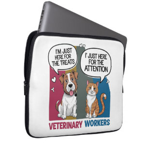 Fokuserad Retro-Vintage-veterinärgåva Laptop Fodral