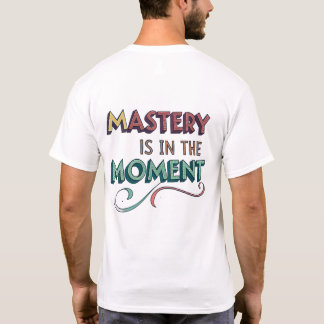 Fokuserat flödessteg t shirt