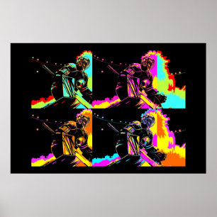 Fokuserat och Redo - Ice Hockey Goalie Poster