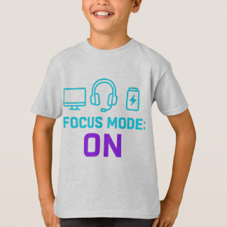 Fokusläge PÅ – Minimalistisk Teknik T Shirt