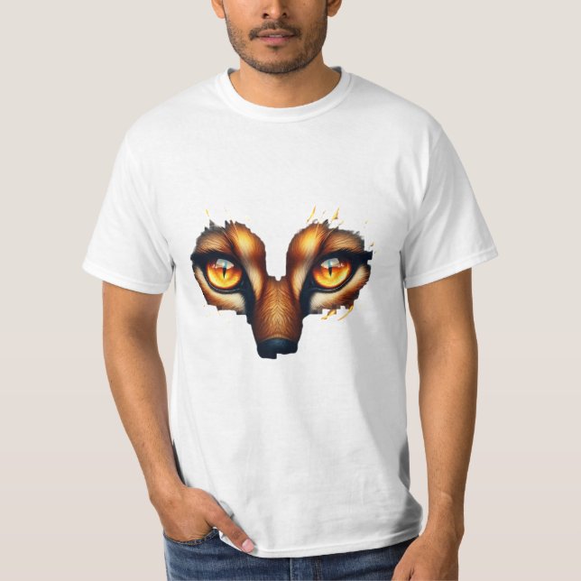 Fokussierte Augen T Shirt (Framsida)