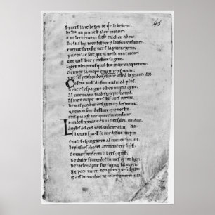 Fol.43 'sången av Roland Poster