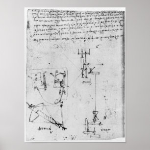 Fol. 46v, från Codex Forster III, 1480s-1494 Poster