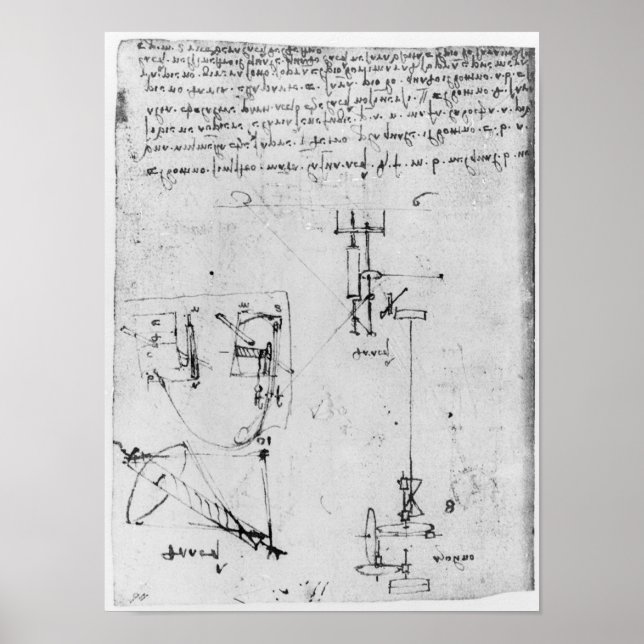 Fol. 46v, från Codex Forster III, 1480s-1494 Poster (Framsidan)