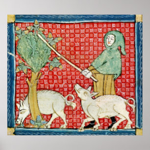 Fol.59v November: Annalkande ekollonar Poster