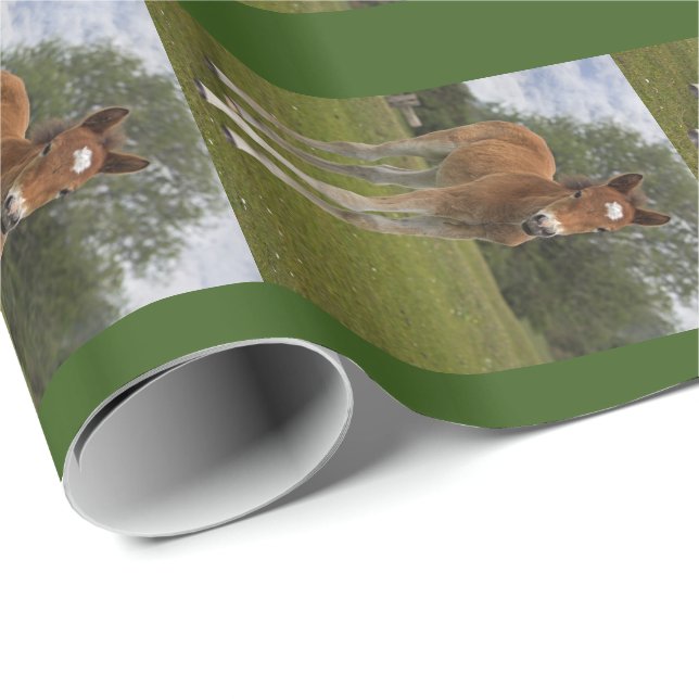 Föl Inpackningspapper Presentpapper (Rullad Hörn)