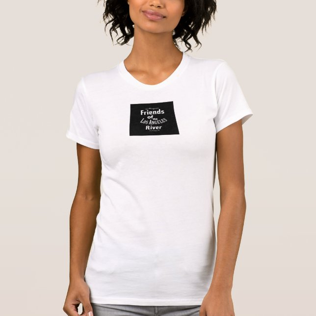 FoLAR logotypsvart T-shirt (Framsida)